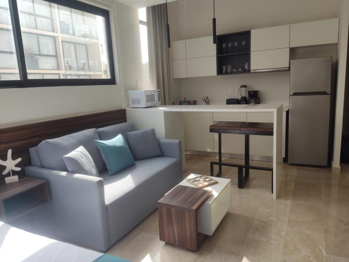 Nuevo Estudio Con Terraza Totalmente Equipado Tulum Aldea Zama Kültér fotó