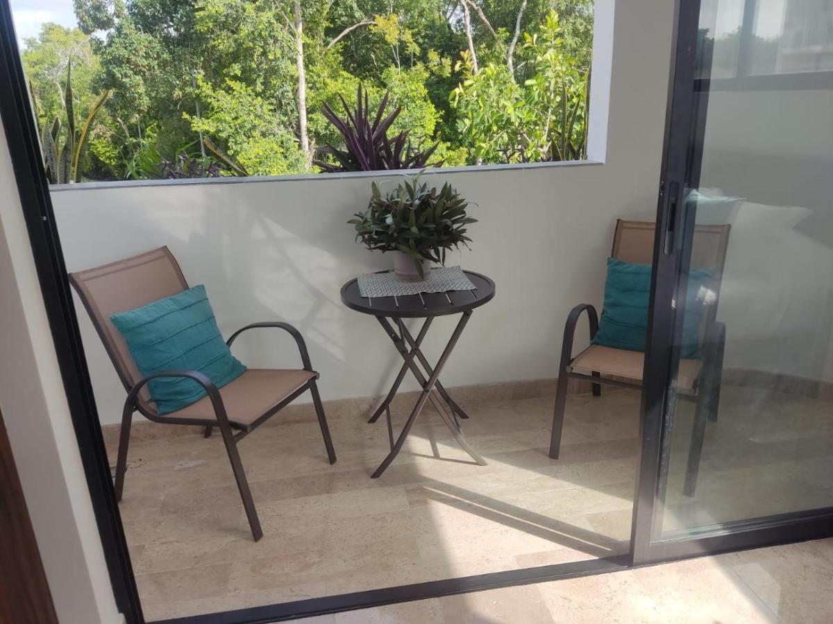 Nuevo Estudio Con Terraza Totalmente Equipado Tulum Aldea Zama Kültér fotó
