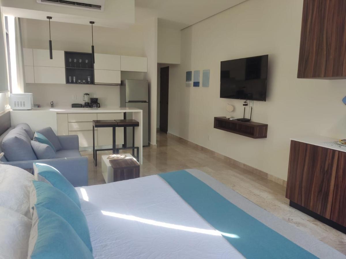 Nuevo Estudio Con Terraza Totalmente Equipado Tulum Aldea Zama Kültér fotó